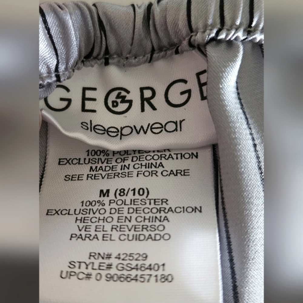 George Sleepwear 2-Piece Pajama Set - Picture 9 of 9